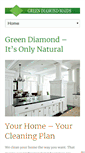 Mobile Screenshot of greendiamondmaids.com